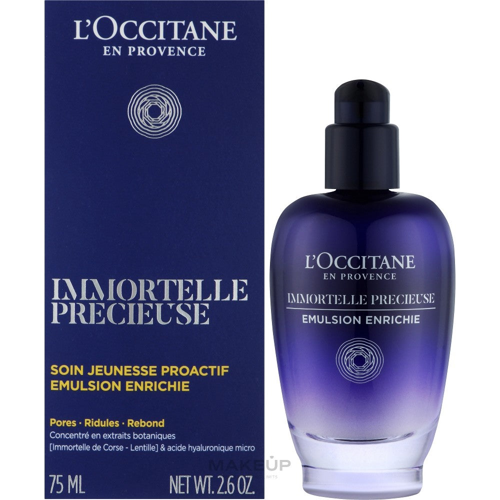 תחליב עשיר של L´occitane Immortelle Preciuse - 75 מ"ל