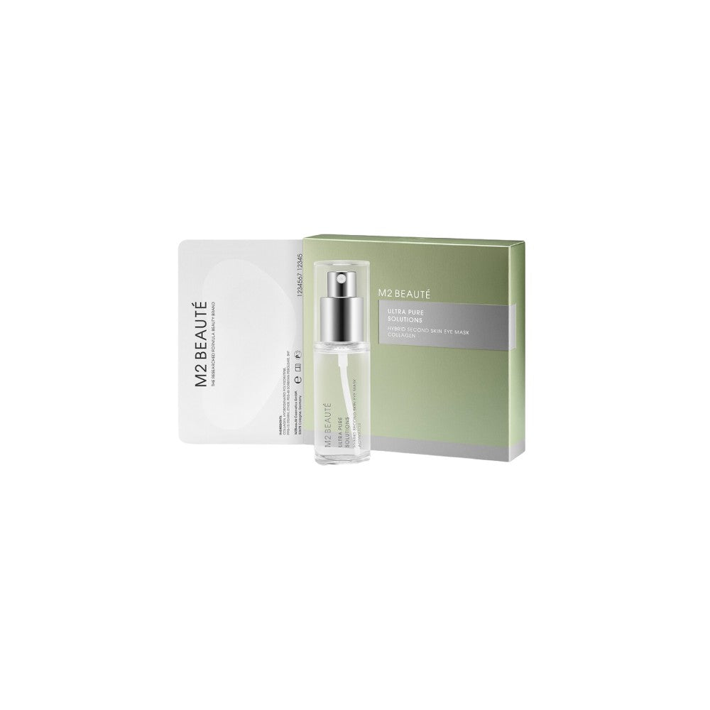 M2 beauté Solutions hybrides ultra pures Maschera avec collagène pour le contour des yeux - 30 ml