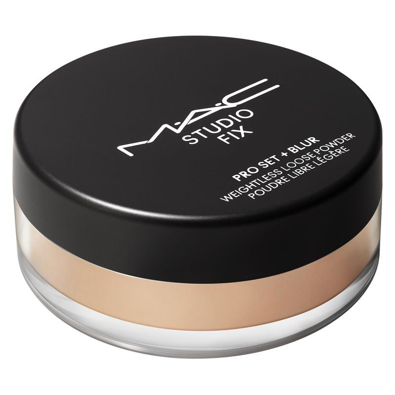 Mac Set Studio Fix Pro + Pudră ușoară Pudră liberă 6,5 g Mediu