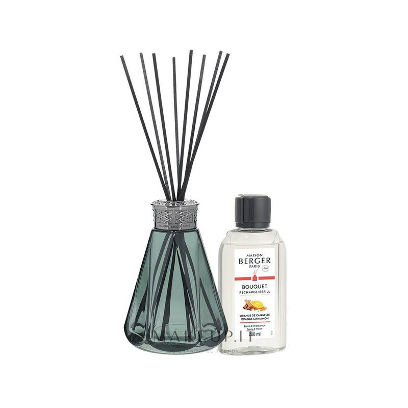 Maison berger paris Vintage pyramidová sada (zelená) - Aroma difuzér dárková sada + náplň - 200 ml