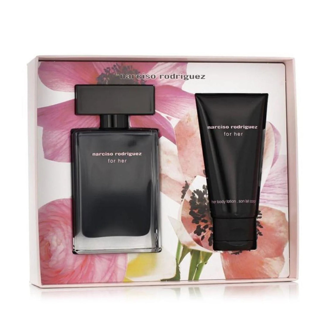 Narciso Rodríguez por su set de regalo Eau de Toilette Donna 50 ml y loción corporal 50 ml