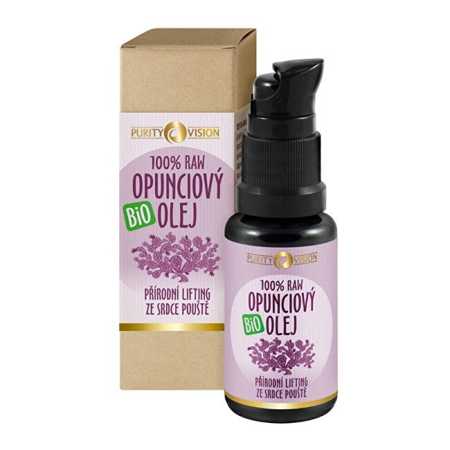 Purity vision 100% 生オーガニック オプンティア オイル - 30ml