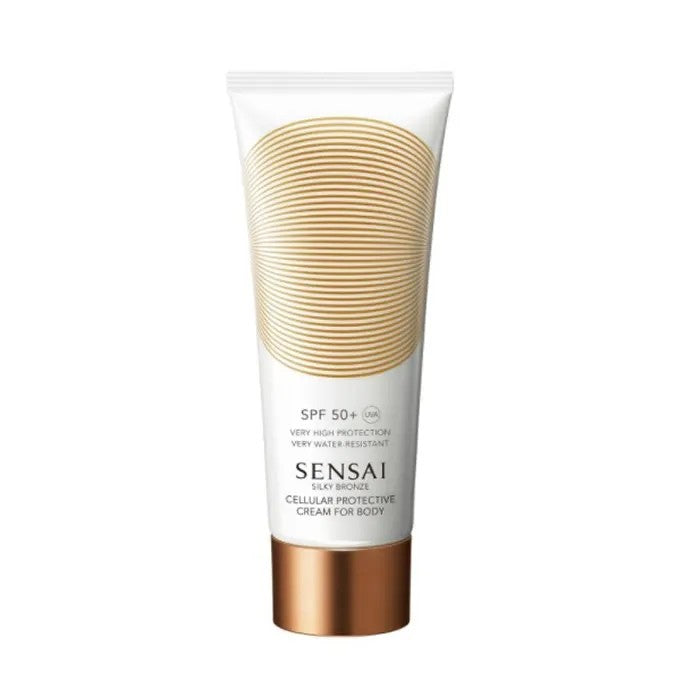 Sensai Silky Bronze Body Cream SPF 50+ - Beschermende lichaamscrème - 150ml