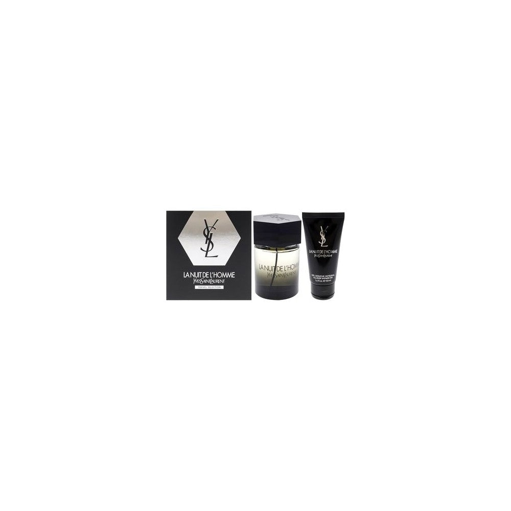 イヴ サン ローラン ラ ニュイ ロム ギフト セット EDT 100ml シャワージェルとラ ニュイ ロム 100ml