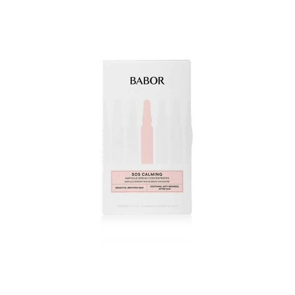 Babor Siero cutaneo SOS Calm pelli sensibili 7 x 2 ml — Kasvoseerumi
