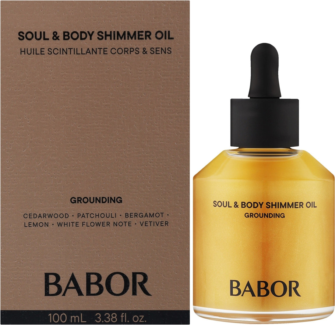Babor Grounding Soul &amp; Body Olio illuminante 100 ml — Olio corpo illuminante