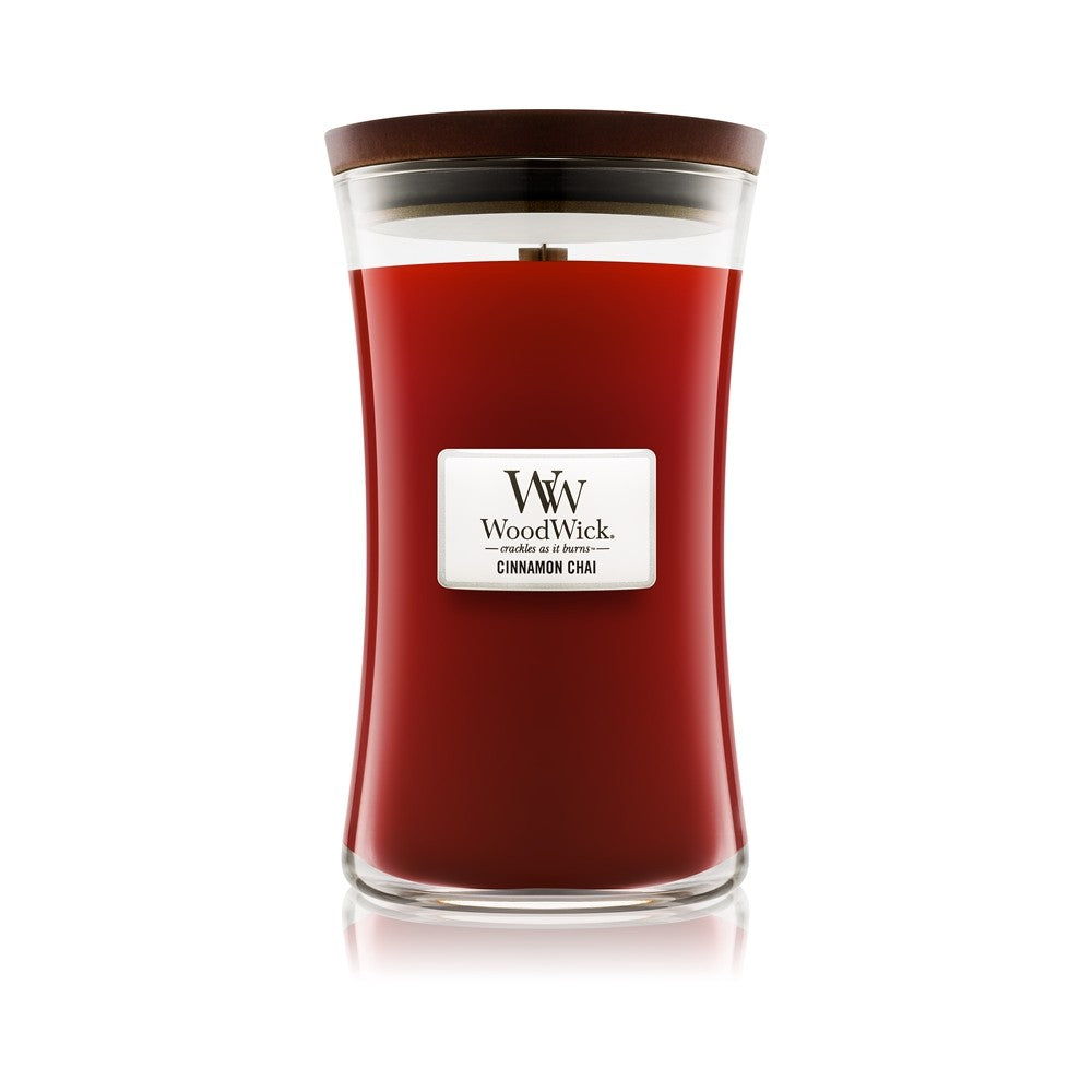 Woodwick Wazon Cinnamon Chai (Cinnamon Chai) - Świeca zapachowa - 609,5 g