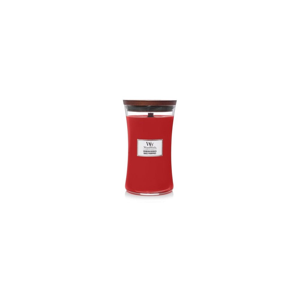 Woodwick Vela perfumada tarro Bayas carmesí 275 g