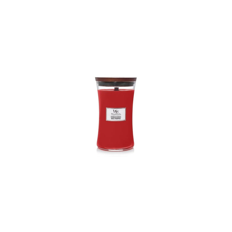 Woodwick Vela perfumada tarro Bayas carmesí 275 g