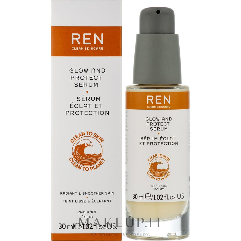 Ren Clean Skincare Radiance Glow and Protect Siero 30 ml — Siero viso