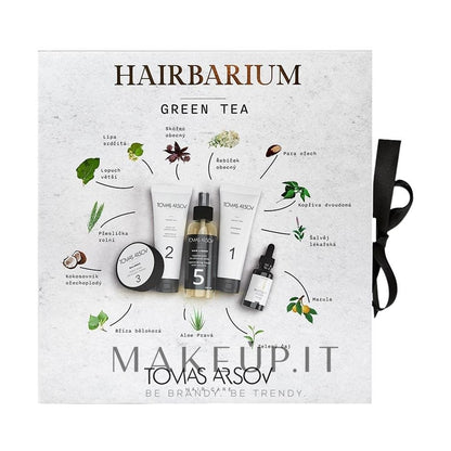 Tomas arsov Σετ πράσινου τσαγιού Hairbarium