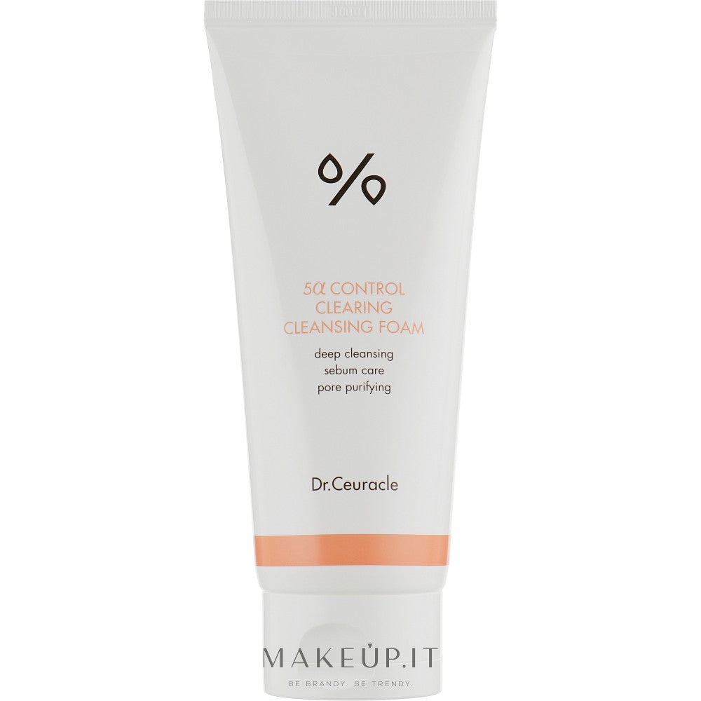 Dr.Ceuracle 5α Control Clearing Schiuma detergente 200 ml — Ansiktsrengöringsskum