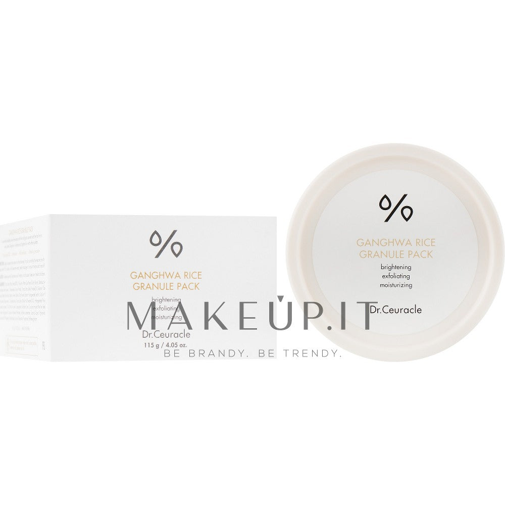 Dr.Ceuracle Ganghwa Rice Granule Pack 115 g — Maschera viso