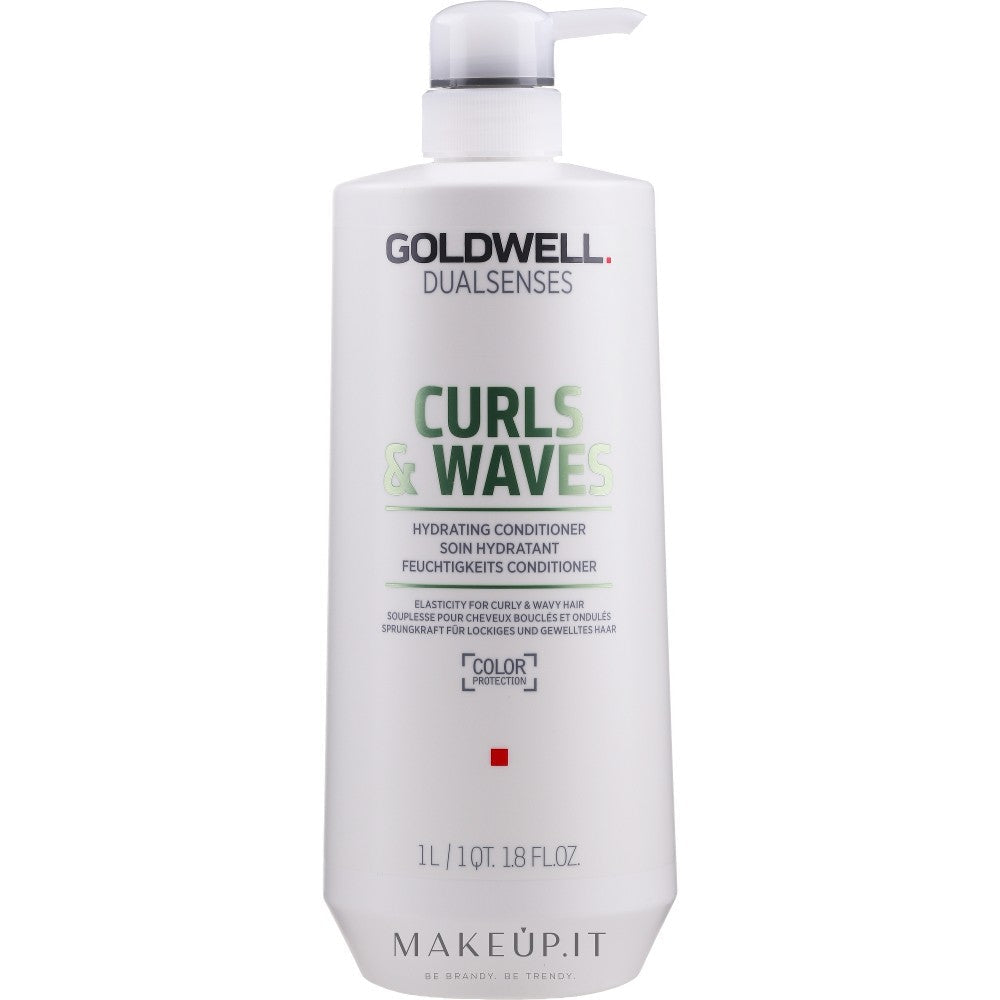 Goldwell Dualsenses Curls &amp; Waves balsamo 1000 ml — Кондиционер для волнистых и кудрявых волос