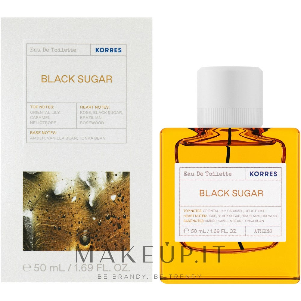 Korres Black Sugar 50 ml — Eau de Toilette unisex