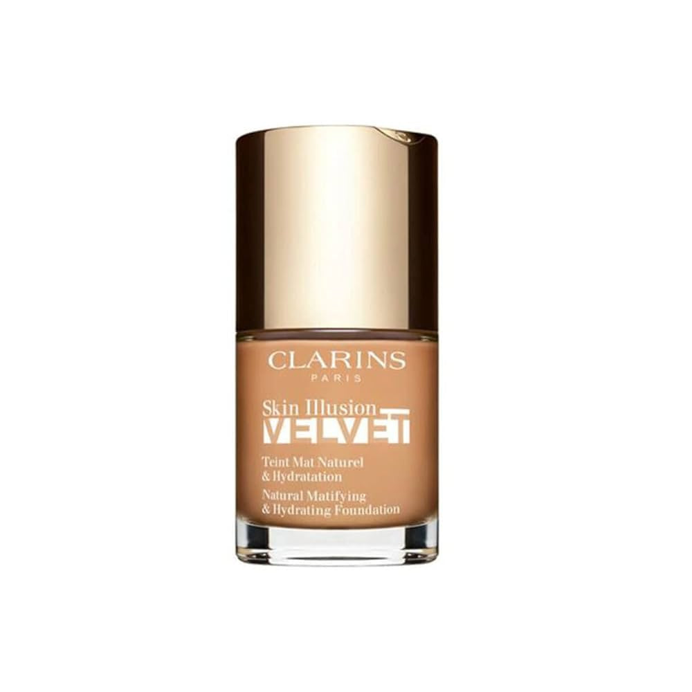 Clarins Skin Illusion Velvet Natural Mattifierande och återfuktande foundation 108,5W Cashew 30 ml