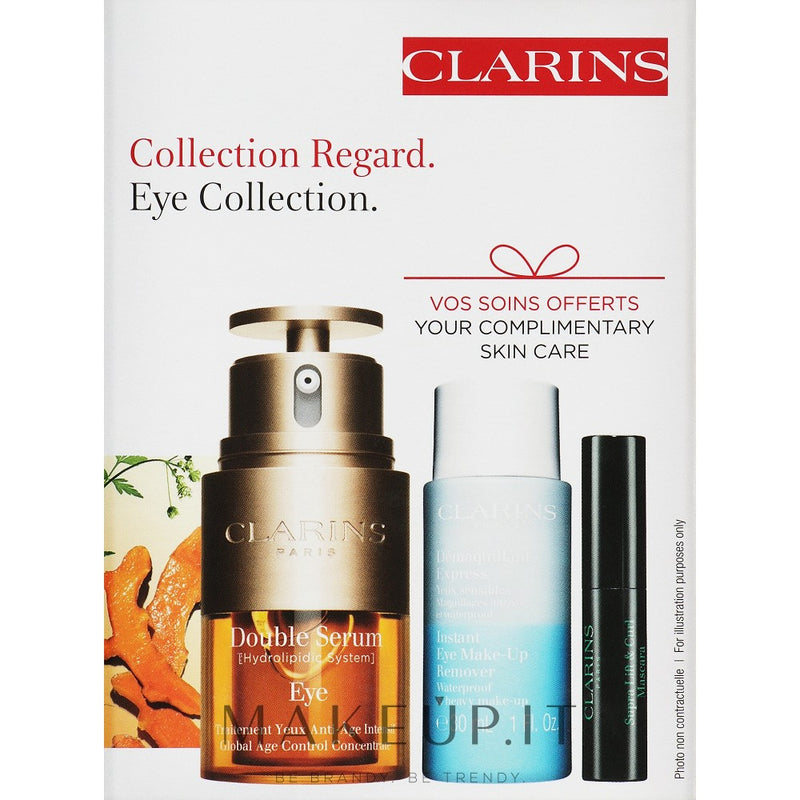 Clarins איסוף עיניים 30 מ"ל + 20 מ"ל + 3 מ"ל