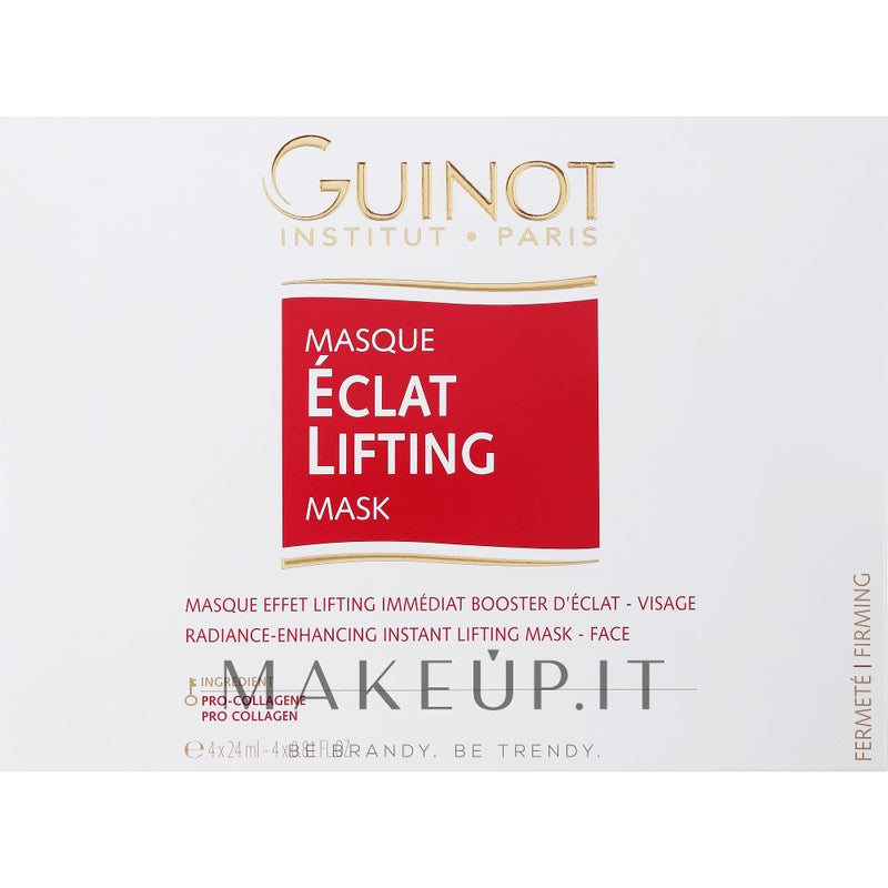 Guinot maschera лифтинг-осветлитель 4 шт.