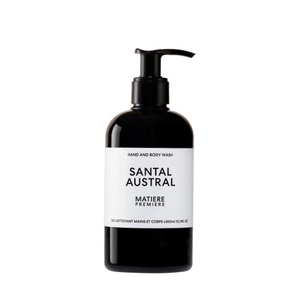Matiere Premiere Santal Austral limpador corporal
