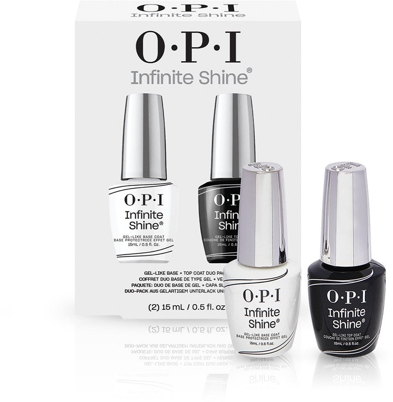 OPI Dúo Seda Brillo Infinito pack de 2 x 15 ml