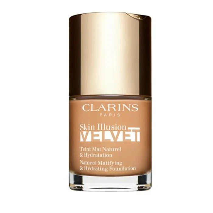 Clarins Clarins Skin Illusion Velvet Natural Mattifying og fuktighetsgivende foundation 112C