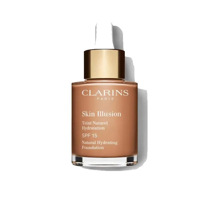 Clarins Skin Illusion SPF 15 Natural Moisturizing Foundation 30 מ"ל 112.3 אלגום
