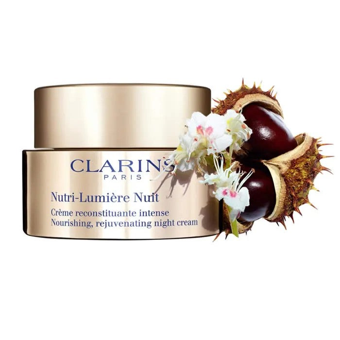 Clarins Nutri-Lumiére Revitaliserende voedende nachtcrème - 50 ml