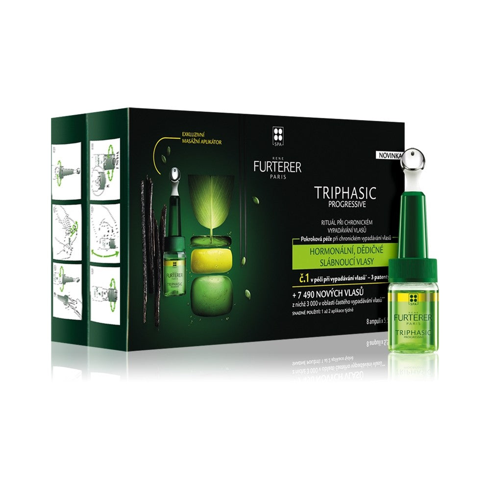 Rene furterer Triphasic Progressive Anti-Hårtab Ritual - 5,5 ml