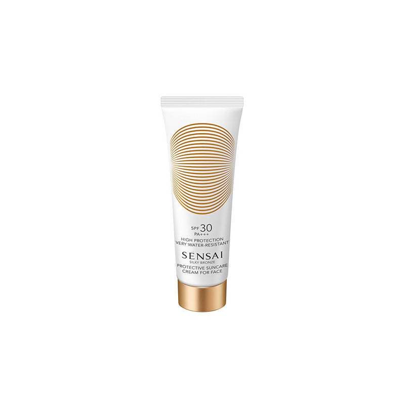 Sensai Bronze Cream Silky Bronze SPF 30 - Beskyttende ansigtscreme - 50ml
