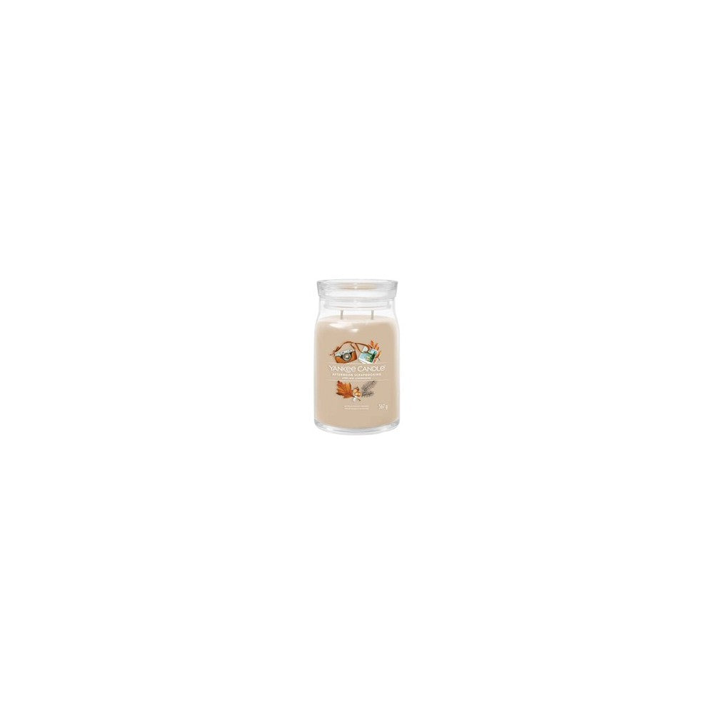 Yankee candle Eftermiddags scrapbog Signature Duftlys - 567,0 g