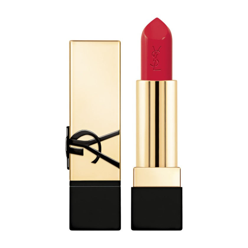 Yves saint laurent Læbestift Rouge Pur Couture Caring Satin 3,8 g Prêt a Porter Crimson