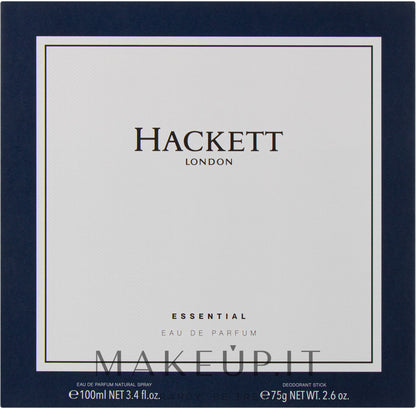 Hackett Essential Uomo 100 ml Set 2 piezas — Eau de Parfum 