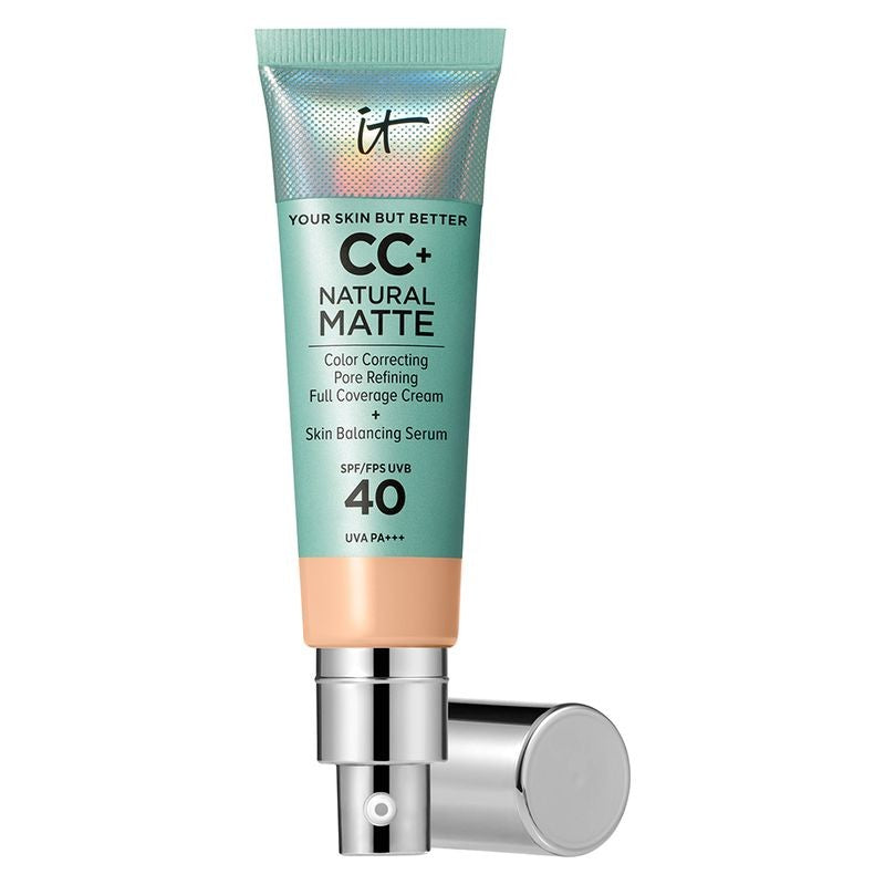 It Cosmetics Cc Fond de Teint Crème Mat Naturel Spf40 Moyen Clair 32 ml