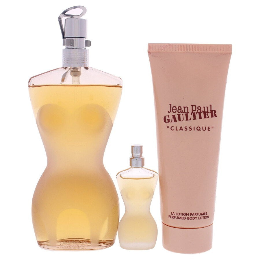 Jean Paul Gaultier Classique Eau De Toilette Spray 100ml Conjunto de 3 peças