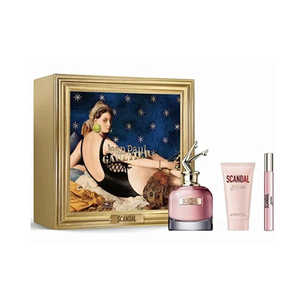 Jean Paul Gaultier Scandal Eau De Perfume Spray 80ml Σετ 3 τεμαχίων