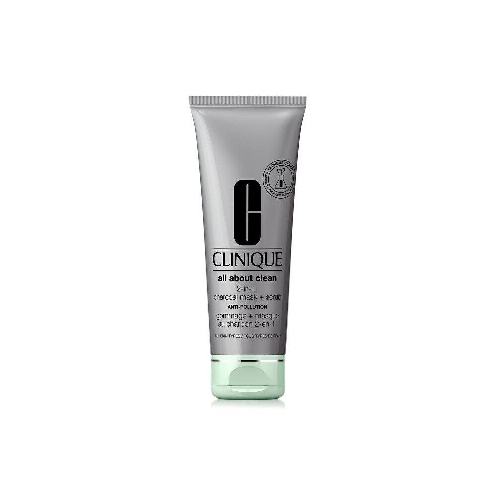 Clinique All About Clean Maschera carbone 2 in 1 + Esfoliante 100 ml — Gezichtsmasker