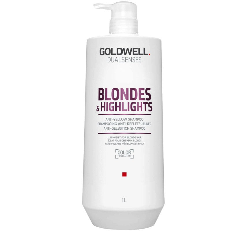 Goldwell Bionde Doppia Vista e Riflessi Antigialli shampoo 1000 ml — Shampoo