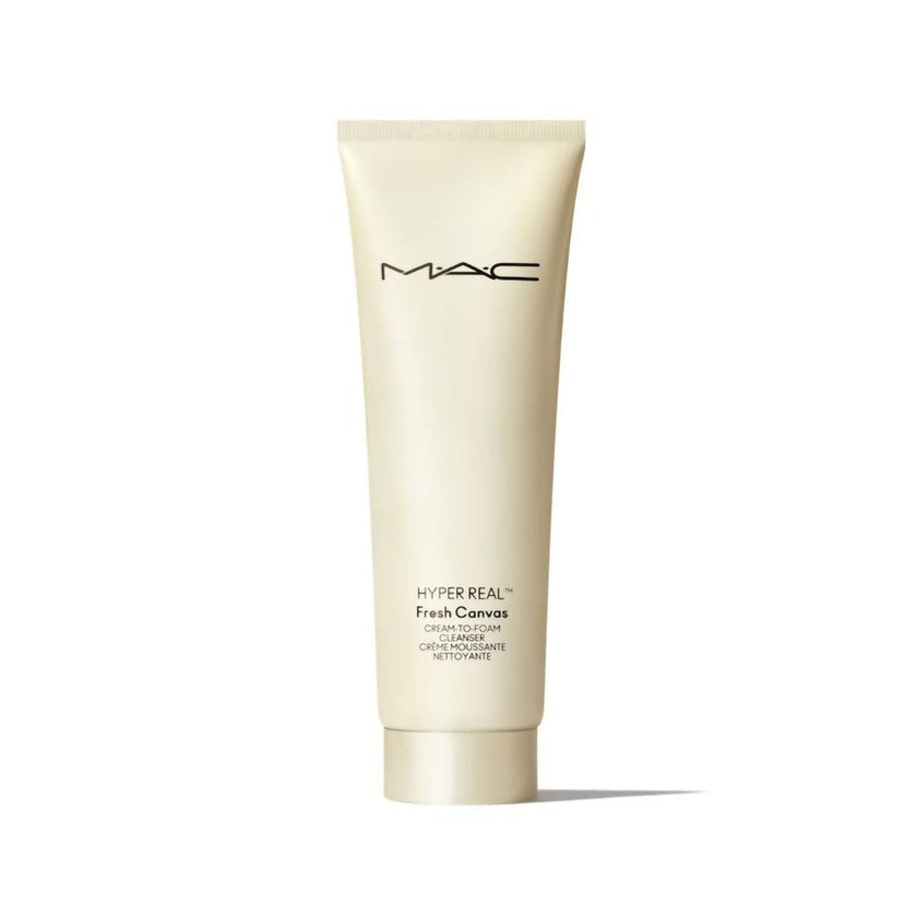 Mac Cosmetics Hyper Real Tela Fresca 크림 폼 클렌저 125 ml — 페이스 클렌저
