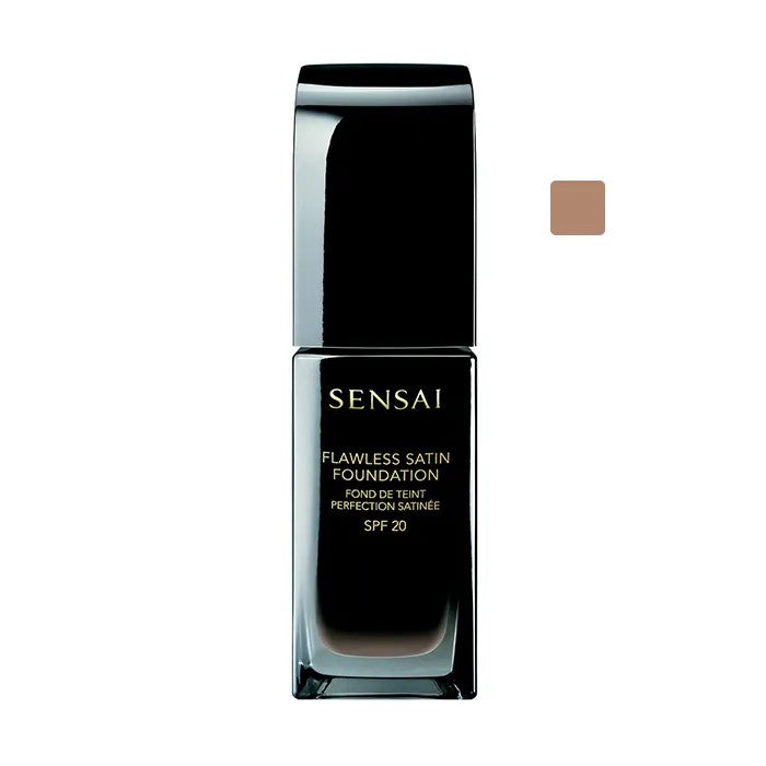 Fundament Sensai Feilfri Satin Spf20 30ml 203 Nøytral Beige