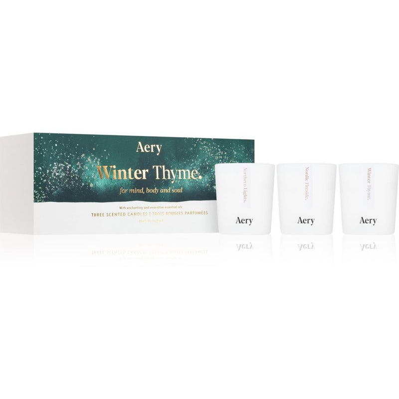 Aery Winter Wonderland Set Kerzen 3x70 g — Kerzenset 