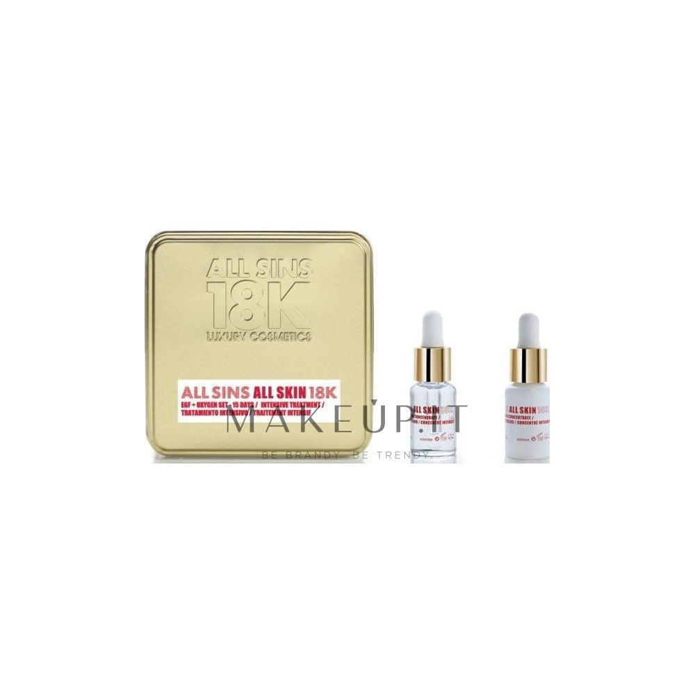 All Sins 18k All Skin Efg Oxygen 15 dagars intensiv behandling 2 st