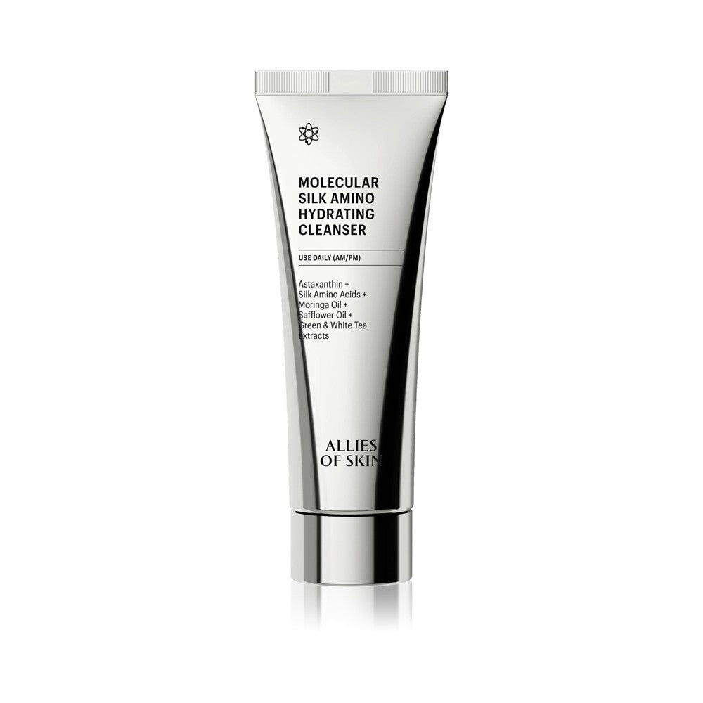 Allies of Skin Molecular Moisturizing Amino-Silk Moisturizing Gel Cleanser med aminosyror 100 ml