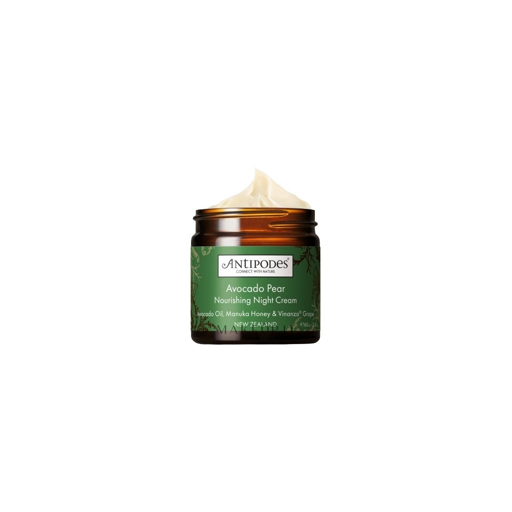 Antipodes Avocado Pear Collagen-Boosting Nourishing Night Cream til ansigtet 60 ml