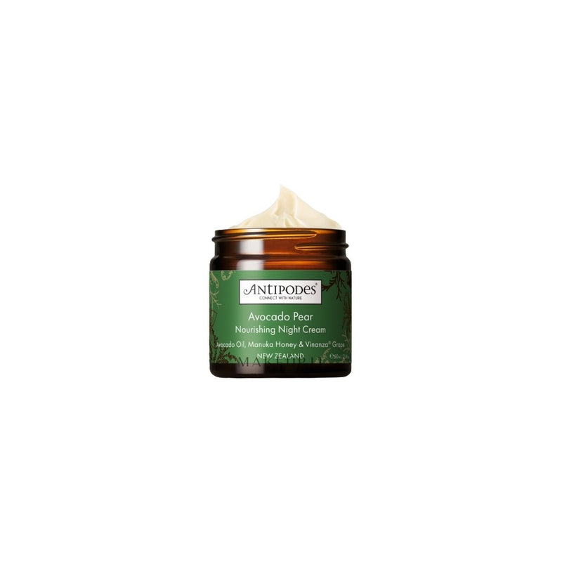 Antipodes Avocado Pear Collagen-Boosting Nourishing Night Cream til ansigtet 60 ml