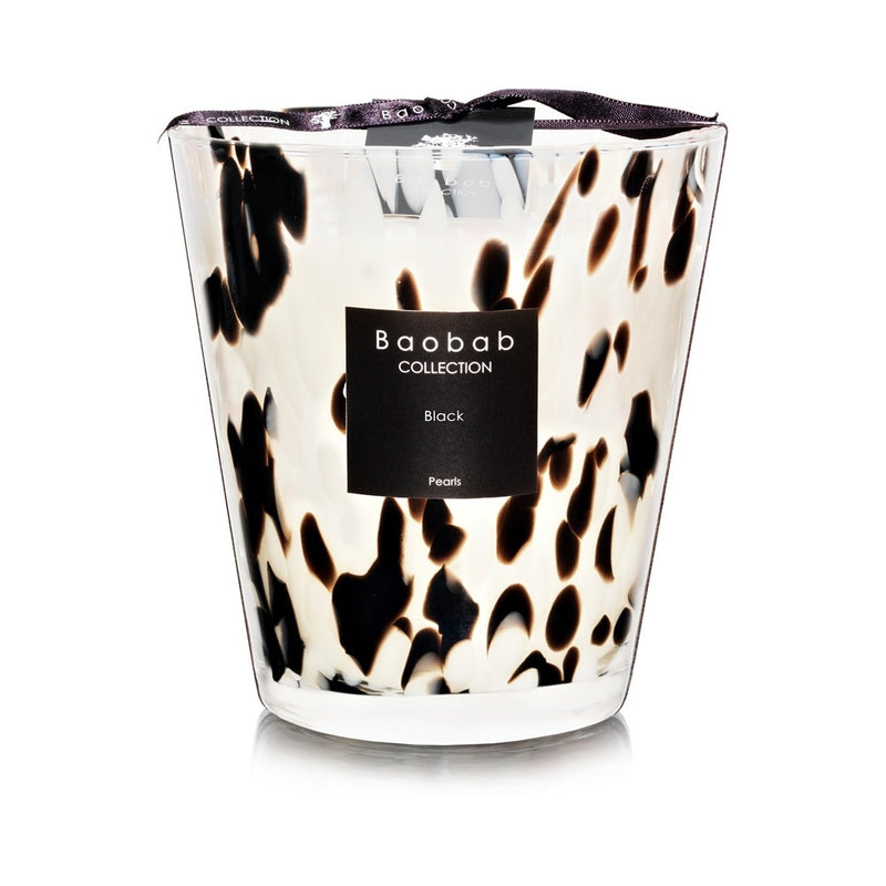 Baobab Collection Vela perfumada Pearls Black 16 cm