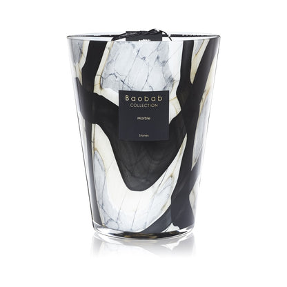 Baobab Collection Stones Marble 24 cm — Scented Candle 