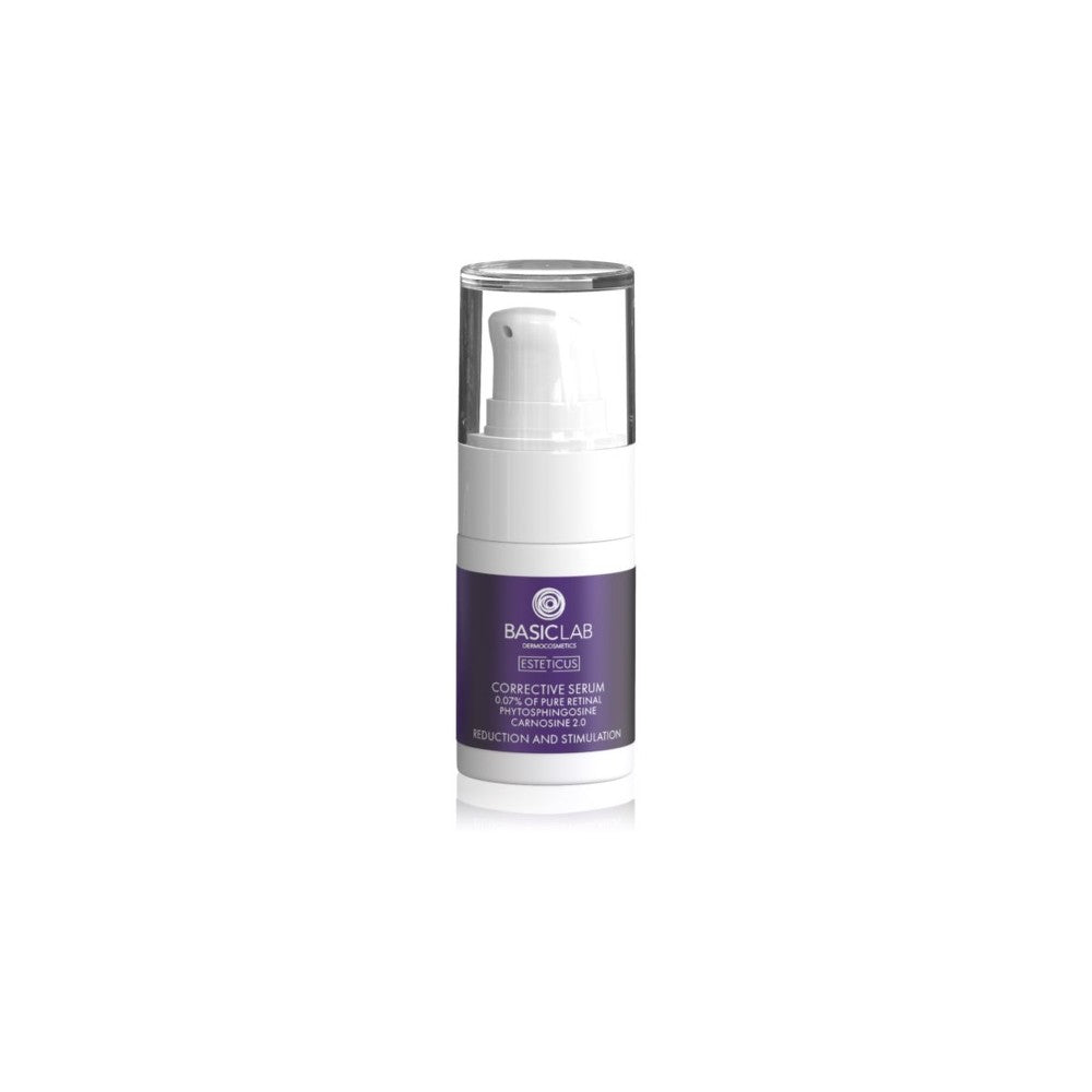 BasicLab Dermocosmetics Esteticus sérum lissant pour unifier le teint 15 ml