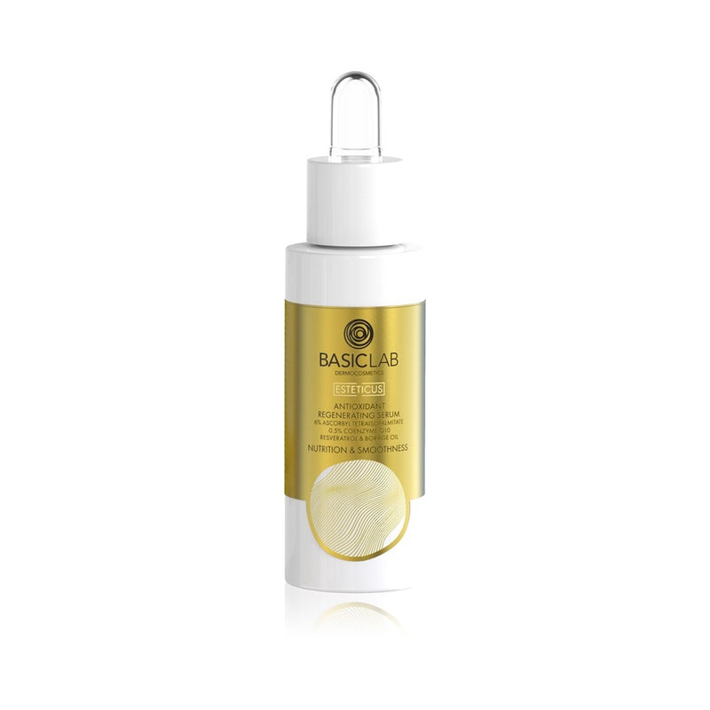 BasicLab Dermocosmetics Esteticus antioxidační olejové sérum na obličej 6% Vitamin C 30 ml