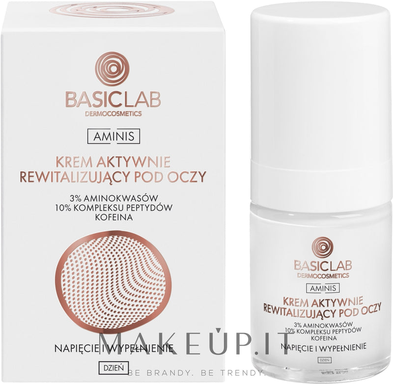 BasicLab Dermocosmetics Aminis крем для глаз восстанавливающий с подтягивающим эффектом 18 мл