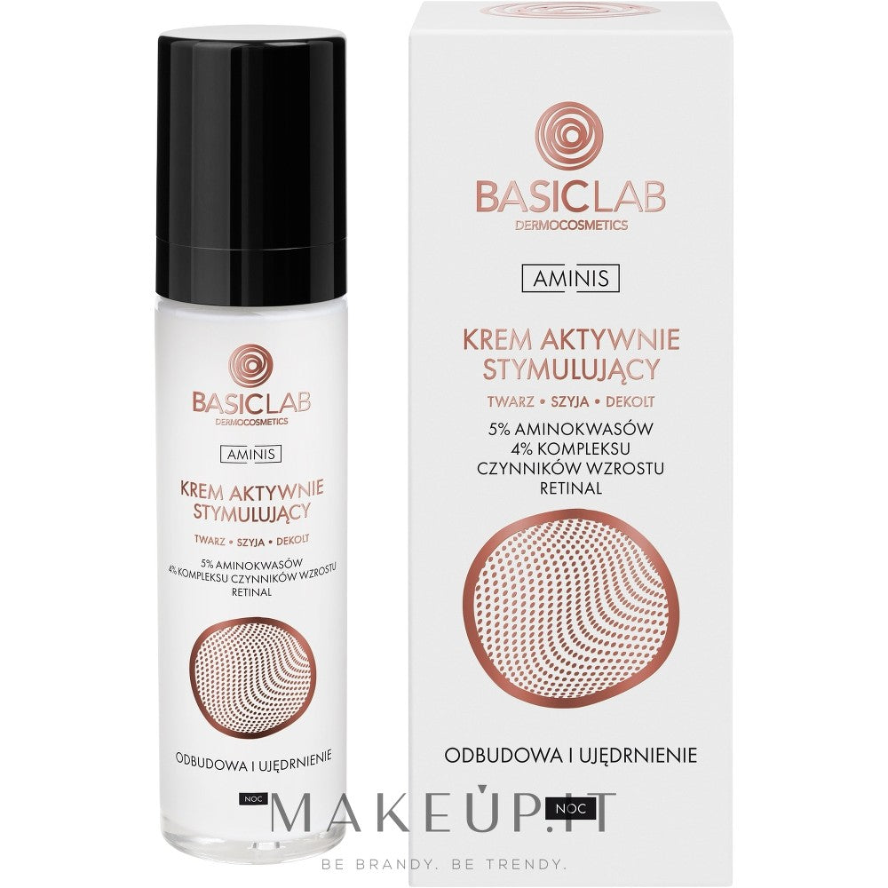 BasicLab Dermocosmetics Aminis crema regeneranta de noapte cu aminoacizi 50 ml